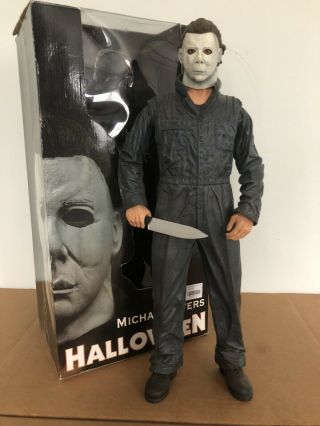 18 Inch Michael Myers Halloween Action Figure With Sound By Neca