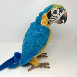 Fur Real Friends Squawkers McCaw Talking Interactive Parrot ONLY Great 4