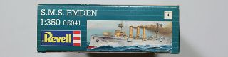 Revell 05041 1/350 SMS Emden German WW1 Light Cruiser 7
