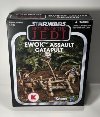 Hasbro Star Wars Vc Kmart Special Series - Ewok Assault Catapult - Nib