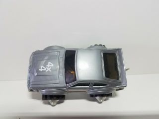 LJN Toys Rough Riders Stomper 4x4 silver/ grey car,  runs with lights 6