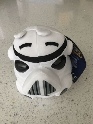 Angry Birds Star Wars 5” Plush - Storm Trooper