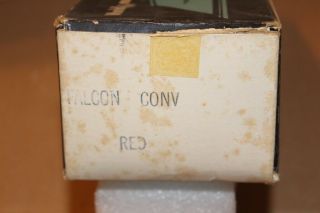 1963 Ford Falcon Red Convertible Promo Box BOX ONLY 2