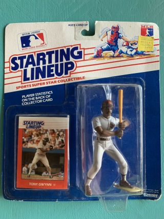 Tony Gwynn 1988 Starting Lineup Slu Baseball Mlb San Diego Padres Nip