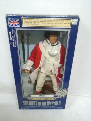 Soldiers Of The World Revolutionary War Officer British Marines Action Figure