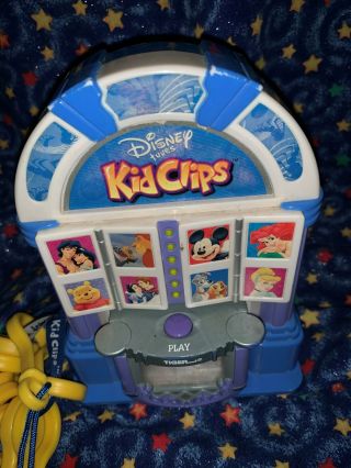 Disney Tunes Kidclips 7 " Jukebox Music Player W/ 10 Song Clips
