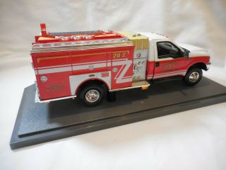 Matchbox FORD F - Series KME Die Cast Fire Truck 2001 Mattel 3