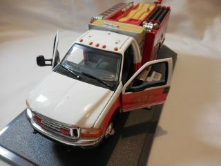 Matchbox FORD F - Series KME Die Cast Fire Truck 2001 Mattel 6