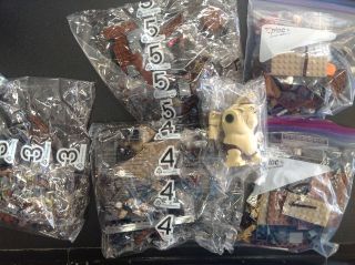 LEGO 79010 The Hobbit The Goblin King Battle bags 100 complete 4