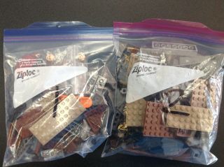 LEGO 79010 The Hobbit The Goblin King Battle bags 100 complete 5