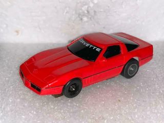 Tyco Red Chevy Corvette Slot Car
