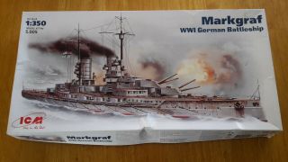 Icm 1/350 Markgraf Battleship