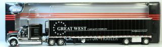 1/64 Dcp Die - Cast Promotions Tractor Trailer Great West Casualty Lonestar 31977
