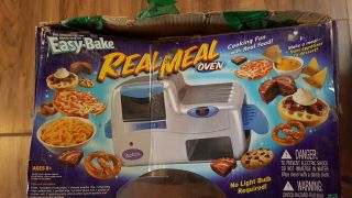 Hasbro Easy - Bake Real Meal Oven,  & Accessories And Mixer 2003 V G