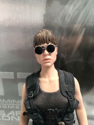 HOT TOYS 1/6 TERMINATOR 2 T2 JUDGMENT DAY MMS119 SARAH CONNOR MASTERPIECE FIGURE 2