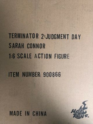 HOT TOYS 1/6 TERMINATOR 2 T2 JUDGMENT DAY MMS119 SARAH CONNOR MASTERPIECE FIGURE 6