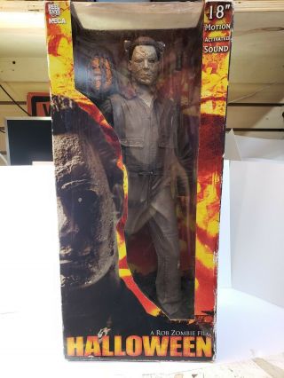 Neca Halloween Rob Zombie Michael Myers Figure 18” Motion Activated Sound