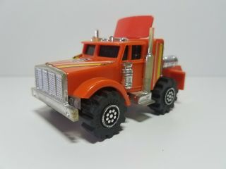 Ljn Toys Rough Riders Stomper 4x4 Orange Truck Runs With Lights