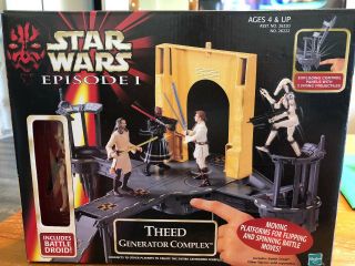 Star Wars Episode 1 Theed Generator Complex Box 1999