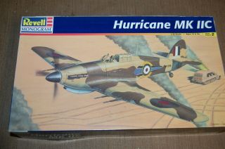 1/32 Revell Hawker Hurricane Mk.  Iic W.  W.  Ii British R.  A.  F.  Fighter N Open Box