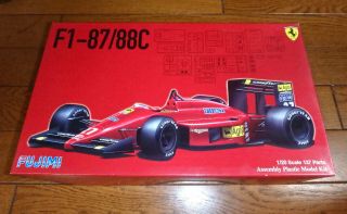 1/20 Ferrari F1 - 87/88c 1988 Alboreto Berger By Fujimi 091983 Discontinued