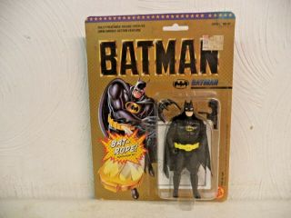 Vintage 1989 Toy Biz Dc Comics Batman With Bat Rope Hidden Inside Belt