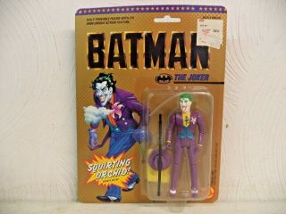 Vintage 1989 Toy Biz Dc Comics Batman The Joker Squirting Orchid 2