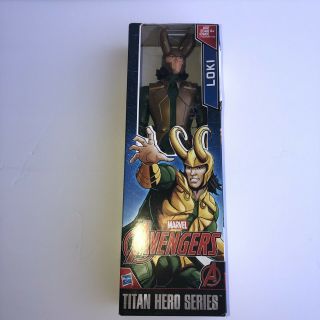 Marvel Avengers Titan Hero Series Loki 12 - Inch Action Figure Villain Rare Read