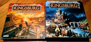 Kingsburg Board Game And Kingsburg: To Forge A Realm Expansion