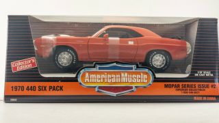 Ertl American Muscle Mopar Series 2 1970 Dodge Challenger 440 - 6 Car 1:18