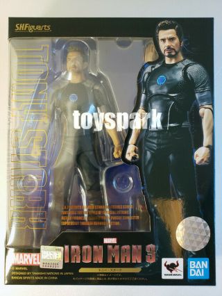 Bandai S.  H.  Figuarts Marvel Avengers Ironman 3 Tony Stark Action Figure