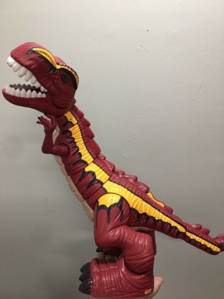 Fisher Price Imaginext Mega T - Rex Red Roaring Dinosaur Trex