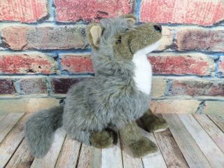 Folkmanis Folktails Coyote Wolf Dog 24 " Large Full Plush Hand Puppet Furry