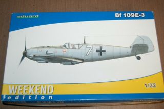 1/32 Eduard Messerschmitt Bf - 109e - 4 Weekend Edition W.  W.  Ii Luftwaffe N.  I.  O.  B.