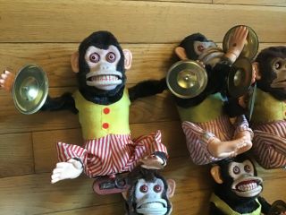 VINTAGE CK JOLLY CHIMP CYMBAL CLAPPING MONKEY - BATTERY OPERATED - JAPAN&KOREA (5) 2