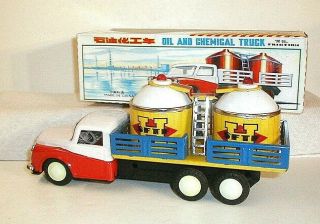 China Tin Toy MF 189 OIL & CHEMICAL TRUCK (F) 10.  25 