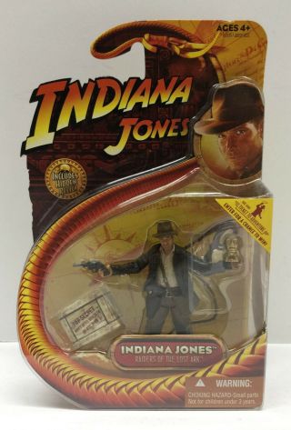 Indiana Jones Raiders Of The Lost Ark Indy 3.  75 " Action Figure & Moc 2008