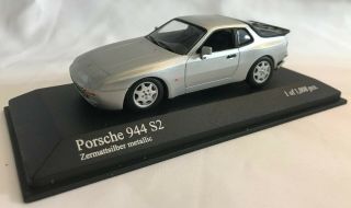 Minichamps 1/43 Porsche 944 S2 1989 Silver 400062225