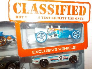 Loose Hot Wheels Hwtf 2012 Target Exclusive White/blue Bone Shaker From 20 Pack
