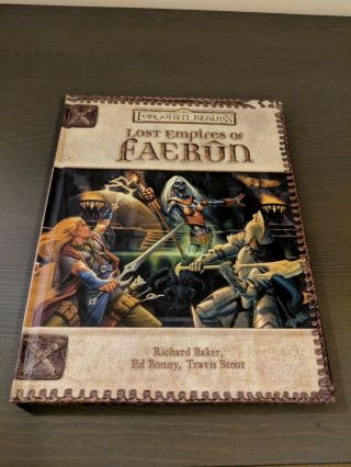Dungeons And Dragons Forgotten Realms Lost Empires Of Faerun 3.  0 3.  5