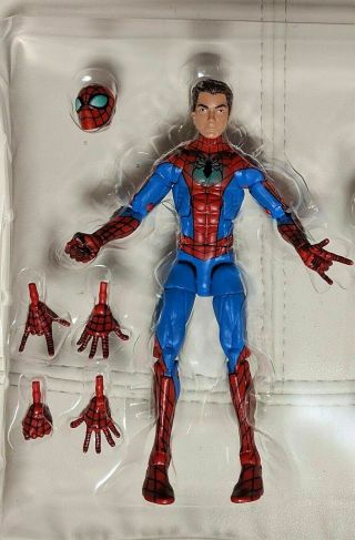 Marvel Legends Spider - Man From Toys R Us 2 - Pack,  Loose,  Complete W/accessories