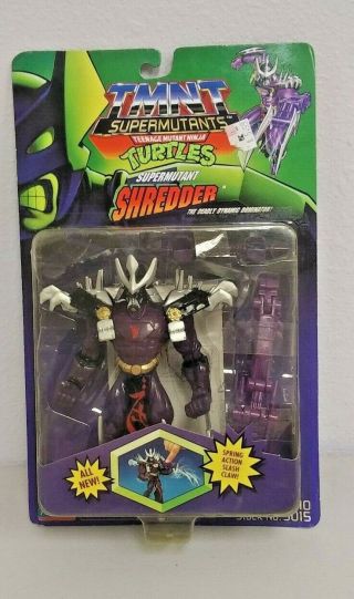 Wy0002 1994 Teenage Mutant Ninja Turtles Shredder Asst.  No.  3010 Stock No.  3015