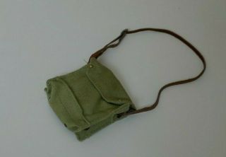 1/6 Sideshow Indiana Jones Mkvii Gas Mask Bag Accessory Raiders 12 " Figure Loose