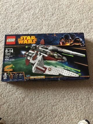Lego Star Wars Retired Jedi Scout Fighter 75051 &