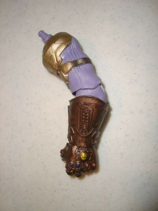 Marvel Legends Avengers Endgame Thanos Left Arm Gauntlet Baf Piece From Ronin