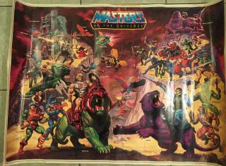 He Man & The Masters Of The Universe Poster 1984 Filmation