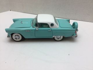 Franklin 1956 Ford Thunderbird 1:24 Scale Diecast Metal Model Car Very Cool