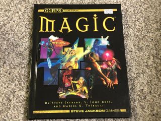 Gurps Magic (3rd Ed) For Gurps 4th Edition - Steve Jackson Games 2004 0101