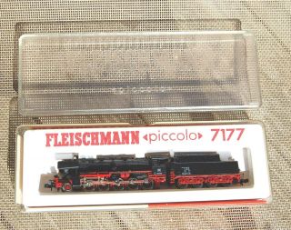 Fleischmann 7177 2 - 10 - 0 Locomotive.  Complete,  Runs Well,  All