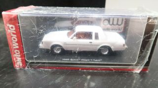 Auto World 1/43 Scale Resin Awr1137/06 - 1986 Buick Regal T - Type - White